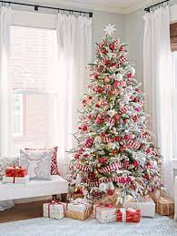 Xmas Tree Decoration Ideas Creative Christmas Tree Themes Better Homes Gardens