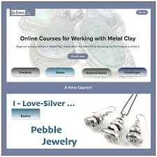 Online Course In Metal Clay Pebble Jewelry Silver Metal Clay Metal Clay
