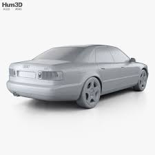 3d Model Of Audi A8 D2 1999 In 2020 Audi A8 Audi 3d Model