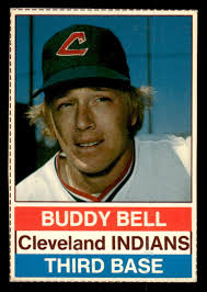 1976 Hostess #95 Buddy Bell Brown Back