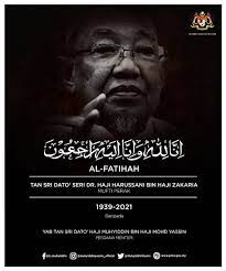 Mufti perak, tan sri dr harussani zakaria, 82, dilaporkan meninggal dunia di hospital raja permaisuri bainun (hrpb), ipoh hari ini. Xnoybnmlocuo8m