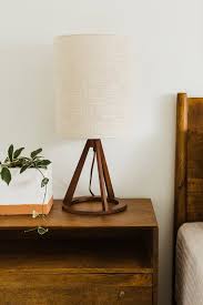 Electric Table Lamp Home Decor Roolee In 2020 Bedside Lamps Wood Boho Table Lamps Table Lamps For Bedroom