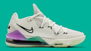 The mid foot and the heel have knitposite which is basically glue over a knitted material. Nike Lebron 17 Low Glow In The Dark Release Date Cd5007 005 Sole Collector