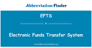 Efts Definition Electronic Funds Transfer System Abbreviation Finder
