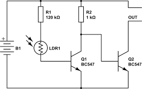 While a circuit diagram is diagram of circuit which consist of the electrical and electronic components, where you find out power consumption of component, heat, and with the help of. Confusing Dark Sensor Circuit Diagram Electrical Engineering Stack Exchange