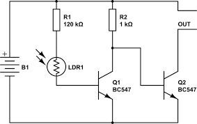 Pictorial circuit diagrams are more likely to be taught in schools. Confusing Dark Sensor Circuit Diagram Electrical Engineering Stack Exchange