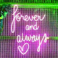 Wall neon signs for bedroom. Neon Sign 10kv Forever And Always Neon Light Welcome Wedding Party Decoration Sign Bedroom Home Wall Decor Flexible Custom Cool Neon Bulbs Tubes Aliexpress