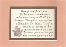 Charm Daughters In Law Family Love Verses Poems Plaques Birthday Poems For Daughter Verses About Love Daughter In Law Quotes