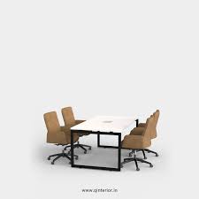 Save up to 60% on a collaborative meeting table for your business. Aaron Meeting Table In White Finish Omt001 C4 By Q Interior