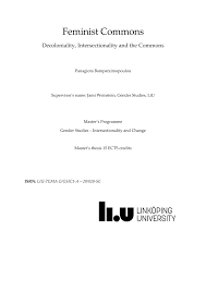 Maybe you would like to learn more about one of these? Pdf Feminist Commons Decoloniality Intersectionality And The Commons