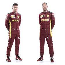 Gp Moments On Instagram Charles Leclerc And Sebastian Vettel Will Wear A Special Race Overall For The Tuscangp Sf1000gp This W Charles Formula One Overalls