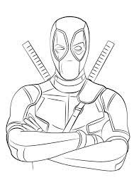 Deadpool is a villain and thus have a special appeal to created by rob liefeld and fabian nicieza, deadpool first appeared in the comic 'new mutants' in february 1991. Deadpool Core Coloring Pages
