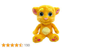 Relsy Talking Friends, peluche interattivo con parlare di zenzero, altezza  30 cm : Amazon.it: Giochi e giocattoli