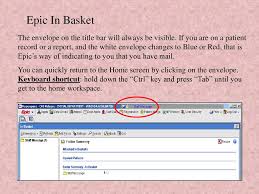 Epic In Basket Ppt Download