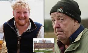 Clarkson's Farm star Kaleb Cooper's earnings double thanks to his newfound  fame putting up with Jeremy Clarkson