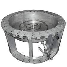 Maybe you would like to learn more about one of these? 30 Round Fire Pit Frame With 6 Deep Pan Manual Gas Burner Flame Creation