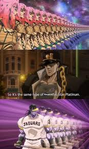 Oh that's a baseball star platinum. Oh That S A Baseball R Shitpostcrusaders Jojo S Bizarre Adventure Know Your Meme