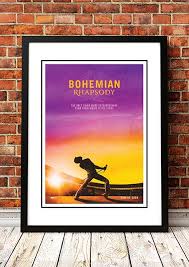 Never be afraid to make an impression, darling. Queen Bohemian Rhapsody Movie Poster Band Concert Posters