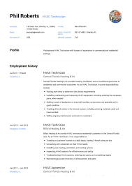 As a user of the ats, you. Hvac Technician Resume Example Hvac Technician Resume Guide Job Resume Samples