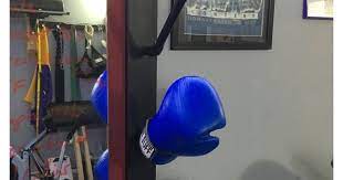 Boxing Glove Storage Boxingglovestorage Diy Boxing Glove Rack Diy Home Gym Home Gym Garage Gym Decor