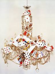 Playing Cards Chandelier By Tim Walker For Casa Vogue Tim Walker Alice In Wonderland Alice In Wonderland Party