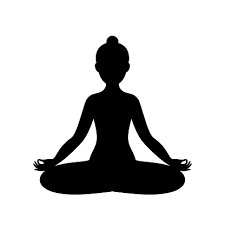 Black And White Yoga Icon Vector Stock Illustration - Download Image Now -  iStock