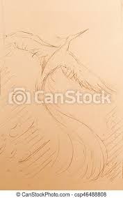 Find drawing ideas and learn to draw wild animals, pets, sea life, birds, dragons, and more. Uprising Phoenix Bird Flying Up Drawing On White Paper Background Uprising Phoenix Bird Flying Up Drawing On White Paper Canstock