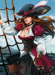 Captain Bonny By Reirei On Deviantart Pirate Art Pirate Woman Anime Pirate