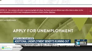 600 In Federal Unemployment Benefits Set To Expire In Nc This Weekend
