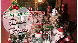 Christmas Decor Haul 2018 Youtube Christmas Decorations Christmas Christmas Haul