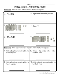 Place value of numbers worksheets for children from 1st to 6th grades. Place Value To Digits Activity Teacher Made Three Digit Addition With Worksheets T2 Three Digit Addition With Place Value Worksheets Worksheet Learning Addition For Kindergarten Times Table Practise Sheets Fifth Grade Math