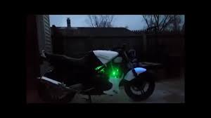 Aura Motorcycle Led Kit Review And Light Show Youtube