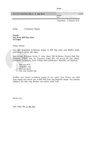 Sebab, surat lamaran kerja merupakan filter pertama dari perusahaan untuk menampung calon karyawan baru. Contoh Surat Lamaran Kerja Yang Baik Dan Benar Lolos Hrd