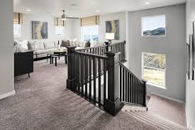 Window Filled Loft Moonstone Model Home Springville Utah Richmond American Homes Richmond American Homes Log Home Kitchens Home