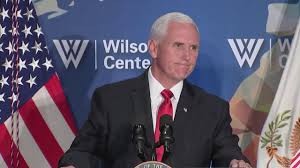 Watch Vice President Mike Pence Speaks On U S China Relations At Woodrow Wilson Center Youtube A protester dressed as president donald trump interrupts vice president mike pence as he speaks at the conservative political action conference (cpac) annual meeting at national.