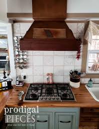 The plfl 832 is a reliable insert for your farmhouse range hood. Farmhouse Kitchen Remodel Reveal Prodigal Pieces