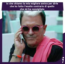 Poi non venire a piangere da me" e invece sempre così