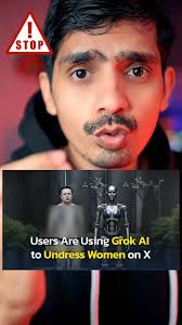 Grok AI Hits Legal Heat in India — 72-HR Ultimatum [04/01, 7:23 pm] Abhinav  Seth: The Ministry of Electronics & IT says users exploited Grok AI to  create obscene AI-generated images —