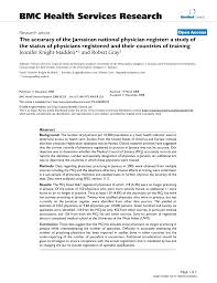 Gamaleya of the ministry of health of the russian federation is one of russia's oldest scientific research centers. Pdf The Accuracy Of The Jamaican National Physician Register A Study Of The Status Of Physicians Registered And Their Countries Of Training