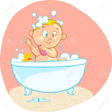 —— swimming song | bath tub time + more little welcome to bigzvideo.com collection of popular cartoons and educational videos for kids and toddlers. Vector Illustration Of A Happy Cartoon Baby Kid In Bath Tub Royalty Free Cliparts Vectors And Stock Illustration Image 52550316
