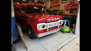 It has a specialized body and evidently had very little hard use considerin. 1959 Ford F100 Panel Truck Ambulance Part 2 Youtube