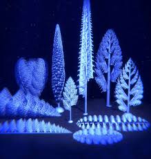For 40 Million Years Fern Like Organisms Called Rangeomorphs Ruled The World Because Their Branching Bodies Made Them Perfec Sea Creatures Fractals Creatures