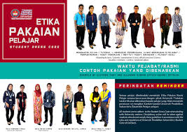 Look, action, actions, tindakan, location, execution, discipline. We Are Fskik Etika Pakaian Pelajar Student Dress Code Facebook