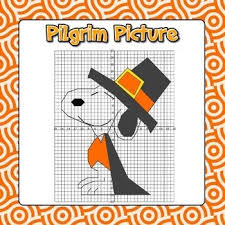 Thanksgiving Coordinate Grid Picture Unlike Many Other Coordinate Graphing Activities Found On Thi Coordinate Grid Pictures Coordinate Grid Thanksgiving Math