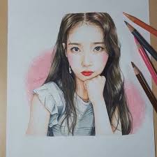 Iu Fanart Ims970515 Lukisan Seni Artis