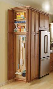 Kitchen In The Side Area Of That Beautiful Storage Area Around The Fridge Aksesori Rumah Penataan Rumah Kabinet Dapur
