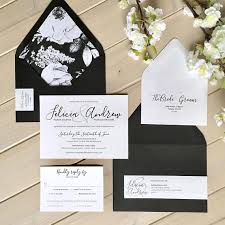 Black And White Floral Invitation Design Black And White Wedding Invitations Black And White Floral Etsy In 2020 Black And White Wedding Invitations Black Wedding Invitations Trendy Wedding Invitations
