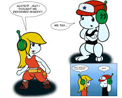 Quote is the main protagonist and the playable character of cave story. Cave Story Quote Joins The Mimiga By Ryusuta On Deviantart