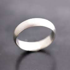 Men S Wedding Band Matte 5mm Half Round Brushed Unisex Etsy Rings For Men Matte Mens Wedding Bands Mens Wedding Bands