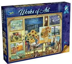 Check spelling or type a new query. Works Of Art Van Gogh Studio 1000 Piece Jigsaw Puzzle